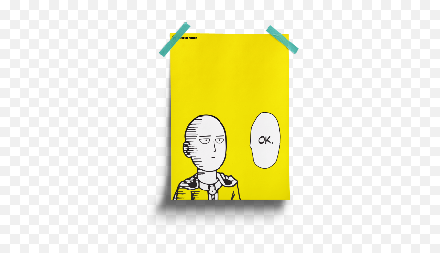 One Punch Man Anime Posters India Ok - One Punch Man Ok Poster Png,Saitama Png
