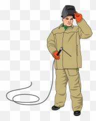 Welding Clipart - Workwear Png,Welder Png