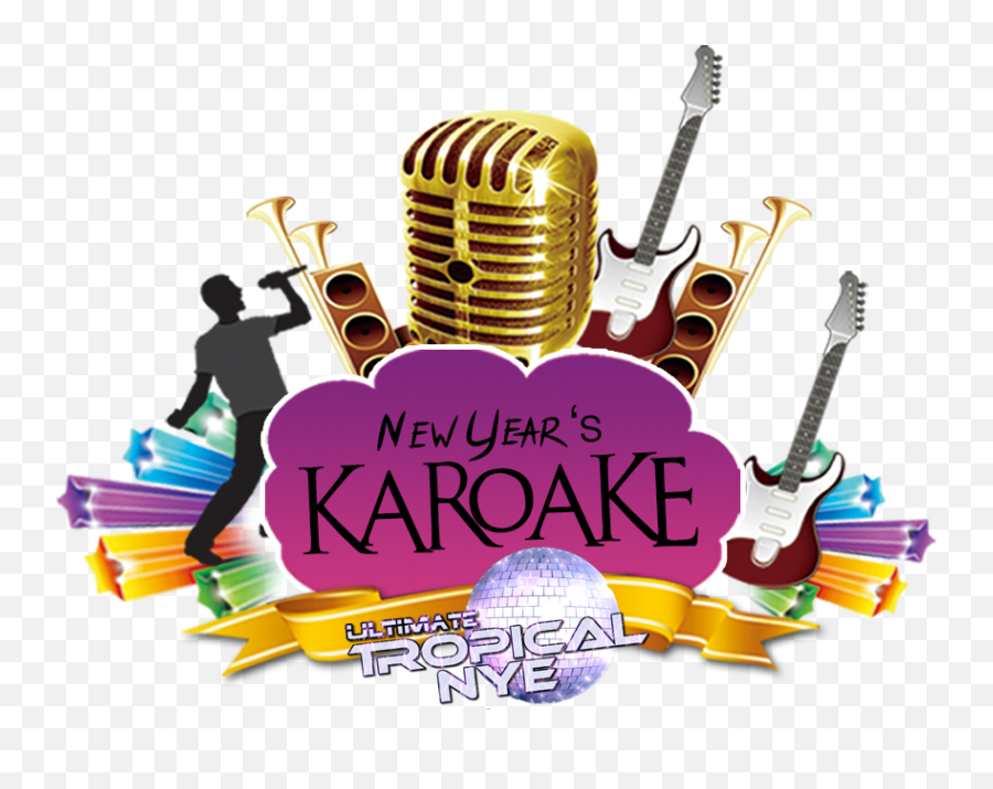 New Yearu0027s Eve Karaoke Experience - Microphone Music Logo New Years Eve Karaoke Png,New Year Logo