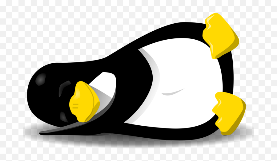 Flightless Birdvertebrateyellow Png Clipart - Royalty Free Tux,Tux Logo