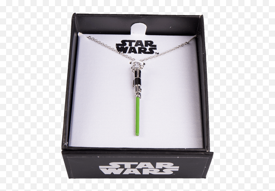 Star Wars - Green Lightsaber Necklace Star Wars Png,Lightsaber Png