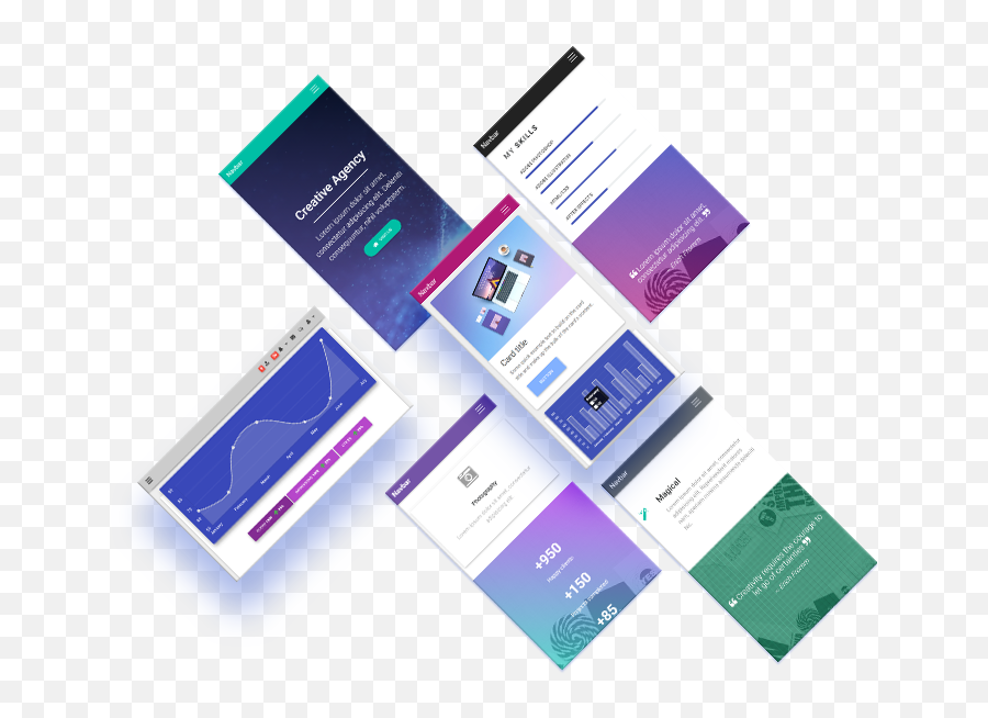 React Bootstrap With Material Design - Powerful And Free Ui Vertical Png,Save Icon Material Design