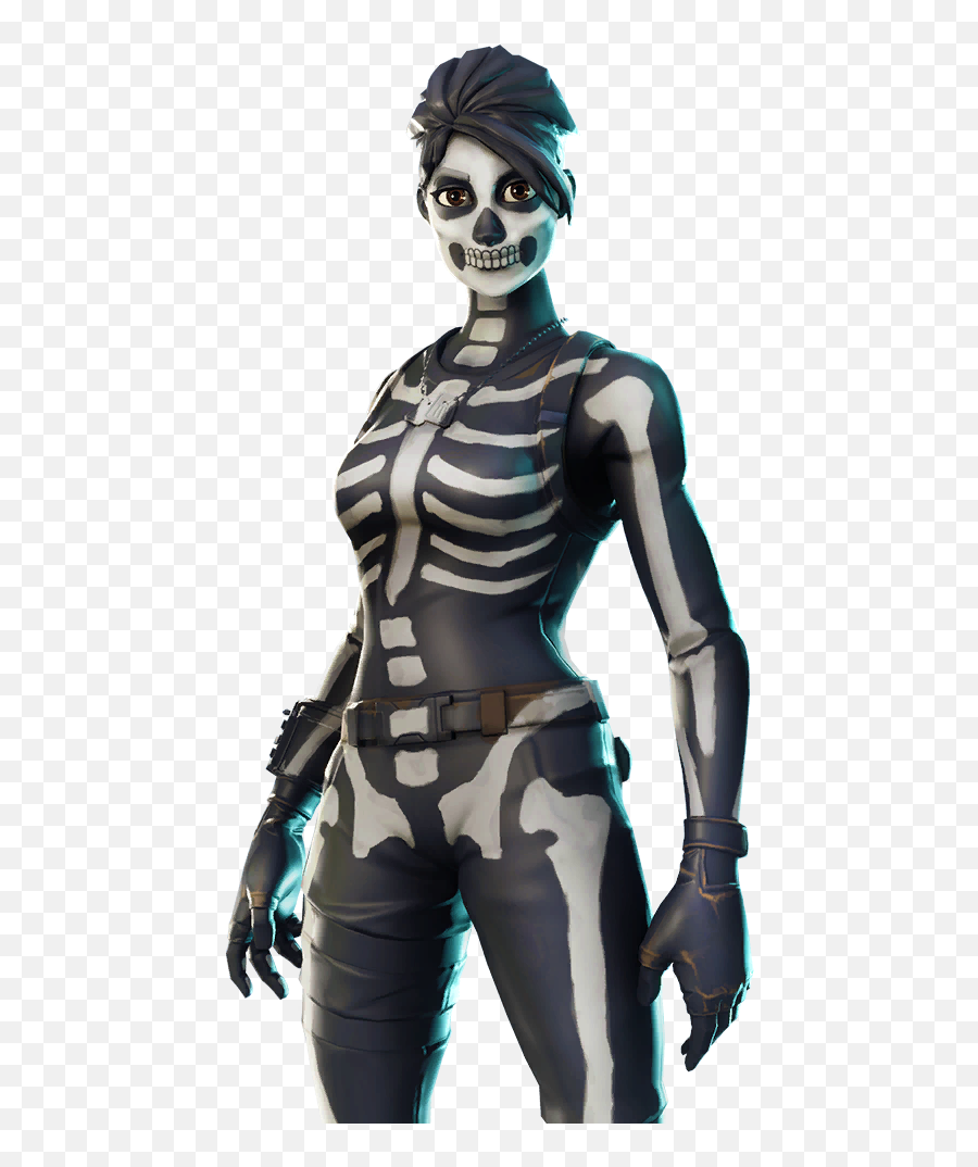 Fortnite Skull Trooper Skin Girl Skull Trooper Transparent Png Skull Trooper Icon Free