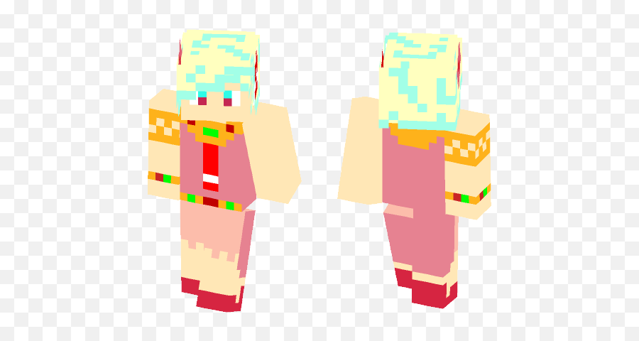 Download Nia Gurren Lagann Minecraft Skin For Free - Brock Lesnar Skin Minecraft Png,Gurren Lagann Logo