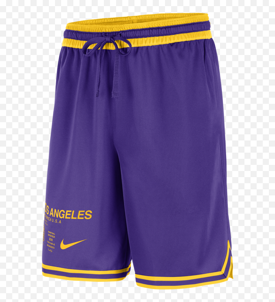 La Lakers Courtside Nike Nba Shorts - Los Angeles Lakers Courtside Short Png,Indiana Pacers Nike Icon Shorts