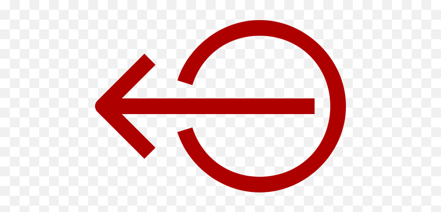 Red Disconnection Symbol Png - Dot,Free Exit Icon