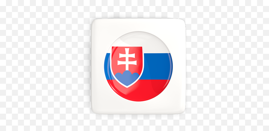 Square Icon With Round Flag Illustration Of Slovakia - Vertical Png,Rounded Square Icon