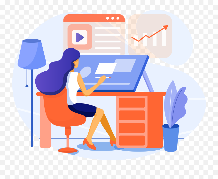 Home Booster - Office Worker Png,Blue Tiktok Icon