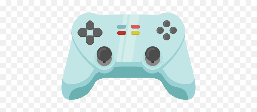 Simple Game Control Gaming Semi Flat Transparent Png U0026 Svg - Game Controller,Change Icon Ps3