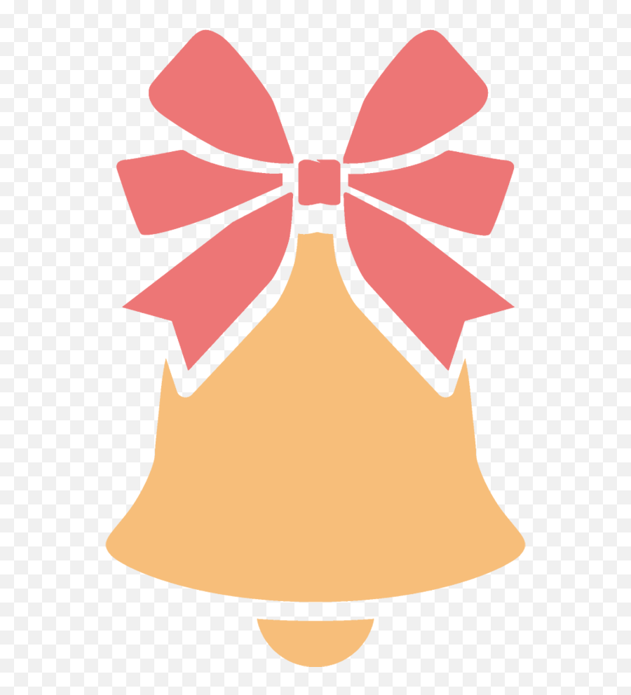 Christmas Pink Peach For Jingle Bells - 676x1026 Portable Network Graphics Png,Christmas Bells Png