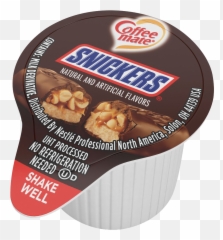 Coffee Creamer Singles Snickers - mate Chocolate png