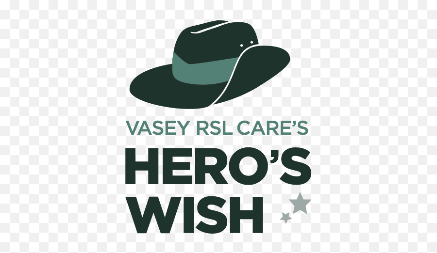 Herou0027s Wish Vasey Rsl Care - Cowboy Hat Png,Wish Logo Png