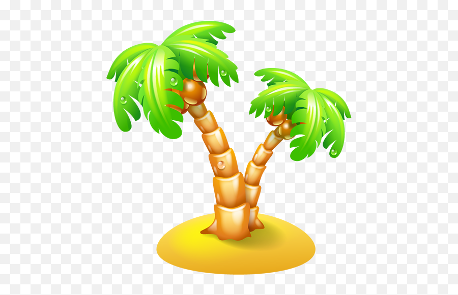 Beach Leisure Palm Travel Vacation Icon - Free Download Vacation Icon 3d Png,Vacation Icon