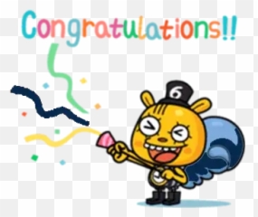 Congratulations Stickers For Whatsapp - Happy png
