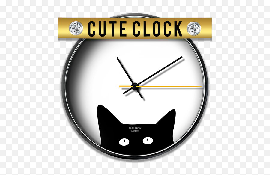 Cat Clock Widget Apk 753 - Download Apk Latest Version Decorative Png,Colorazioni Icon