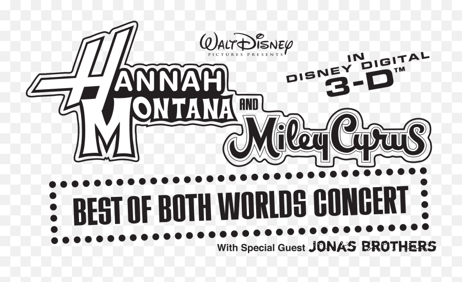 Hannah Montana And Miley Cyrus Logo Png