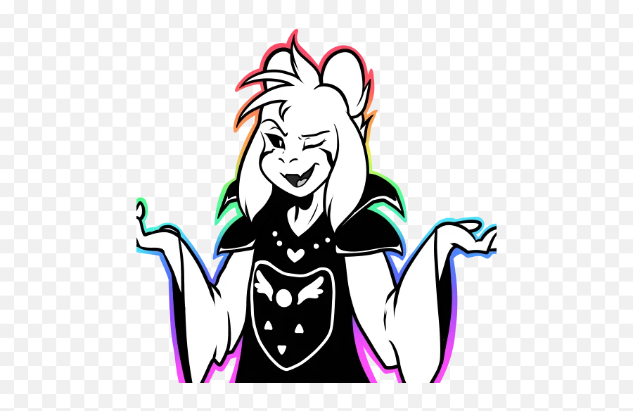 Asriel Telegram Stickers Png Dreemurr Icon