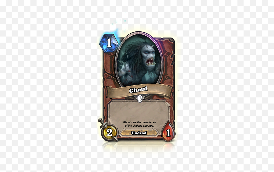 Images - Cards Fantasy Hearthpwn Hearthstone Blank Card Template Png,Ghoul Png