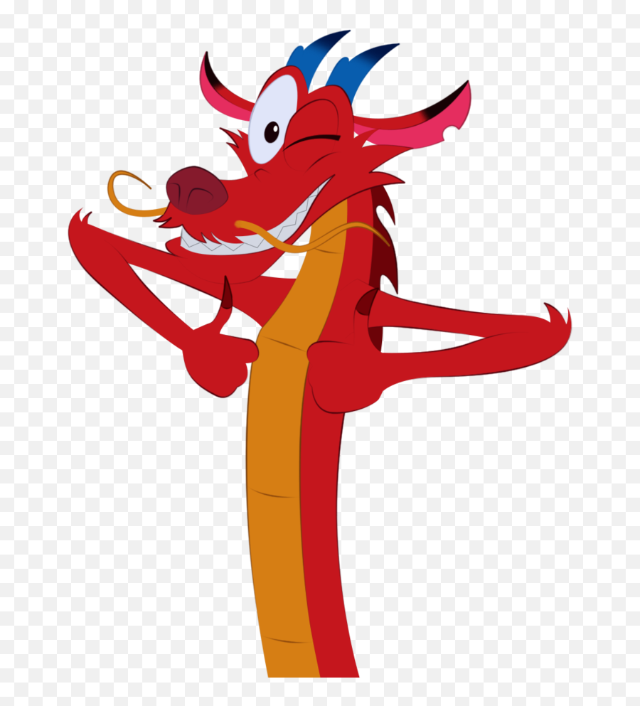 Mushu Mulan Png Image - Mushu Mulan Png,Mulan Png