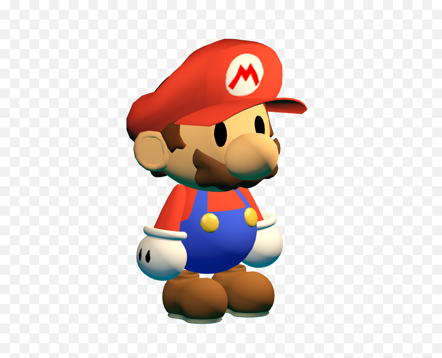 Paper Mario 3d Model - Paper Mario En 3d Png,Mario Transparent