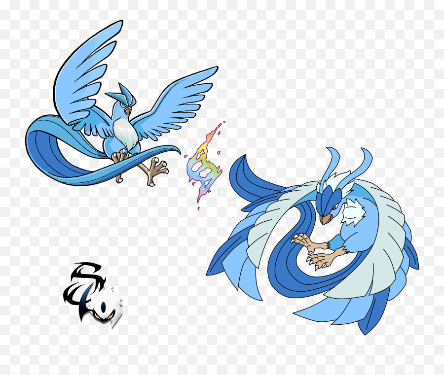 Articuno Transparent Mega Evolution - Pokemon Articuno Mega Evolution Png,Articuno Png