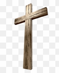 Cross Clipart Without Background - Transparent Wooden Cross Png,Wooden Cross Png