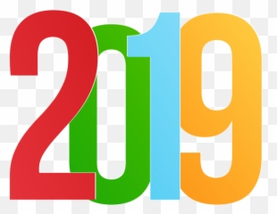 2019 Year Png - Transparent Background