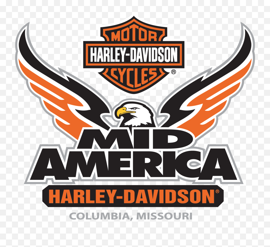 Harley Davidson Logos - Mid America Harley Davidson Png,Harley Davidson Logo With Wings