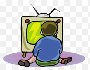Watching Tv Clipart Transparent - Background png