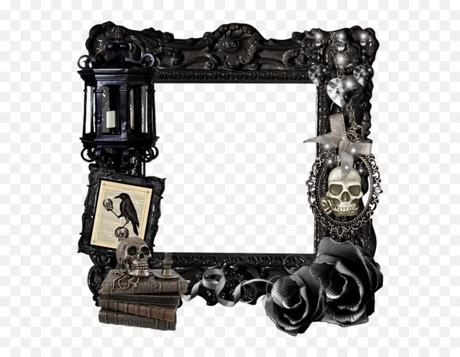 Download Gothic Frame Png Image - Transparent Gothic Picture Frames,Gothic...