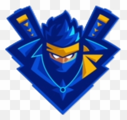 Yellow Cobalt Royale Fortnite Battle - Ninja Logo Png