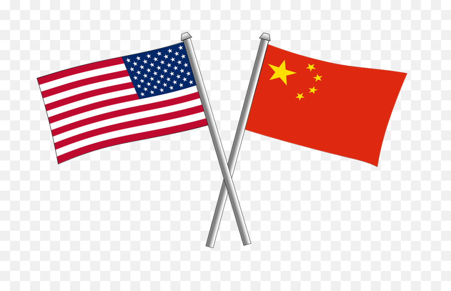 China Trade Deal Positive And Negative - Russian And American Flag Png,Chinese Flag Png