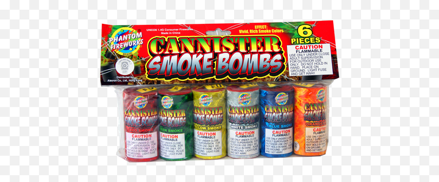 Ground U0026 Non - Aerial Smoke Items Cannister Smoke Bombs 6 Png,Smoke Bomb Png