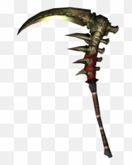 Download Hd Bone Scythes Mh Gen - Monster Hunter Scythe Of Scythe Monster Hunter World Png,Menacing Png