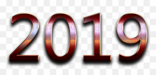 2019 Png Free Download - Graphic Design,2019 Png