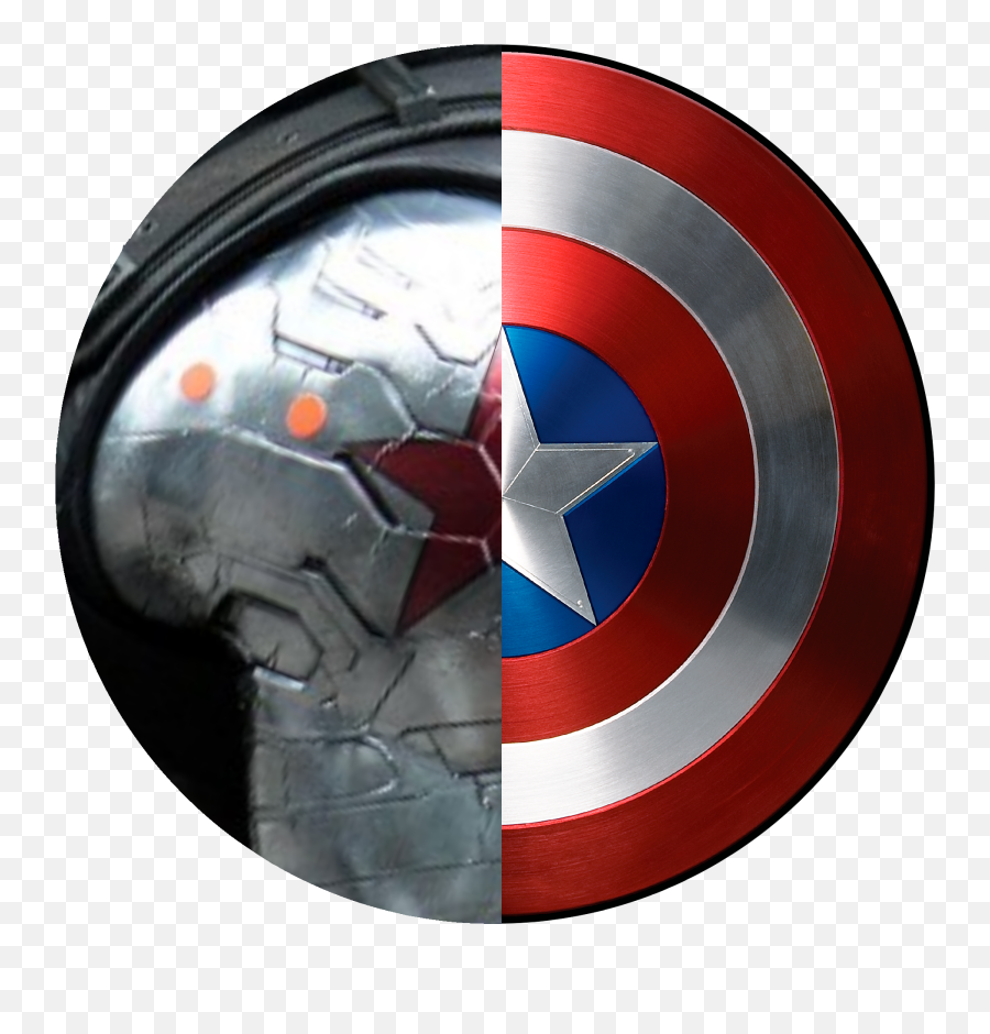 Download Winter Soldier And Shield Star - Captain America Shield Movie Png,Captain America Shield Png