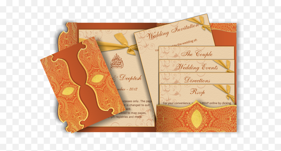 Wedding Cards Png 5 Image - Wedding Card Pic Png,Cards Png