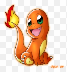 Charmander - Cartoon Png,Charmander Transparent