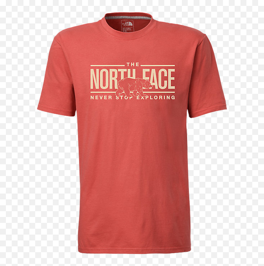 Short Sleeve Walking Bear Logo - Active Shirt Png,The North Face Logo Png