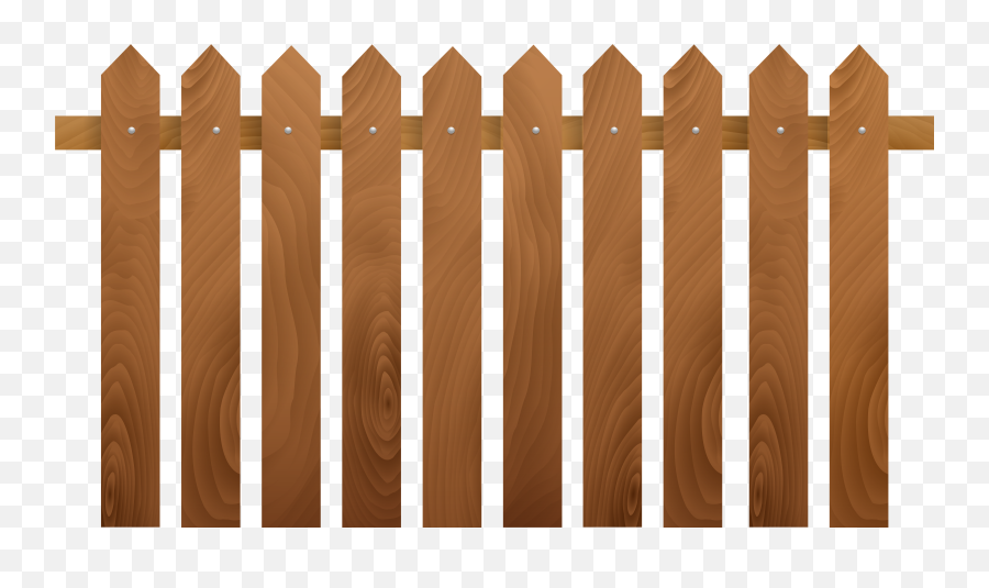 Wood Fence Clipart Png - Wooden Fence Png,Wood Fence Png