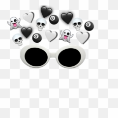 Cloutgoggles Goggles Cloutglasses - Heart png