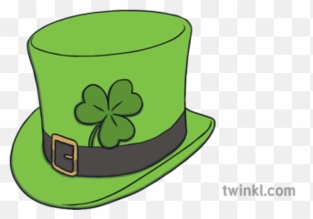 Ireland Saint Patricks Day Shamrock Ks2 - Clip Art Png,Leprechaun Hat Png