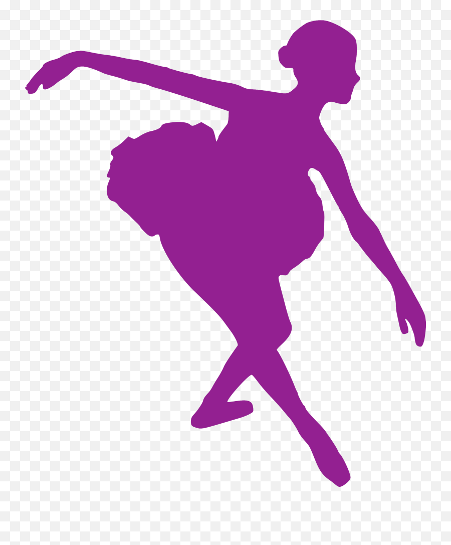 Ballet Dancer Performing Arts Clip Art - Dance Silhouette Little Girl Png,Ballerina Png