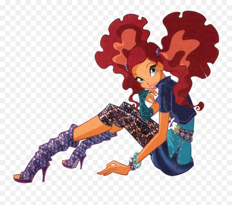 Png By Hazmanot - Winx Aisha Rock Star,Rockstar Png