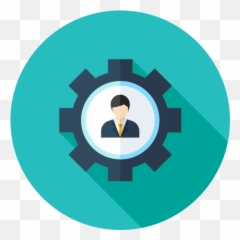 People Business Human Resources Seo And Web Icon - Resources Icon Png