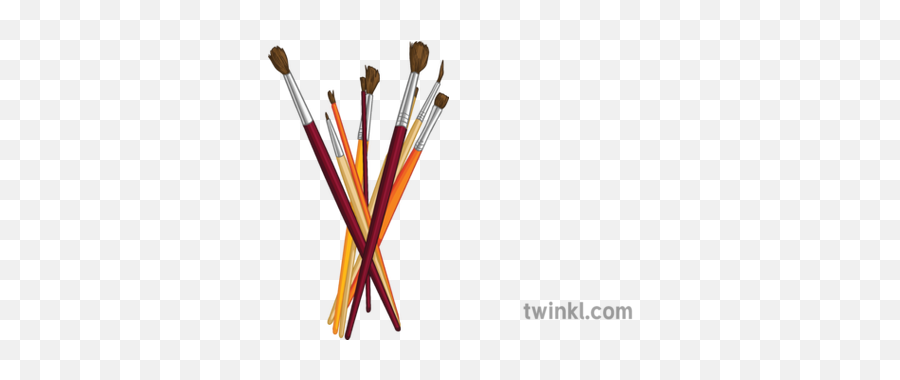 Bunch Of Paintbrush Brushes Paint Art Design Tools Equipment - Paintbrush Twinkl Png,Paintbrush Logo