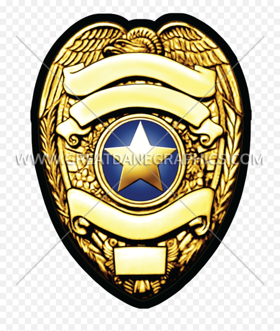 Gold Police Badge Production Ready Artwork For T Shirt Police Badge Png Police Badge Transparent Free Transparent Png Images Pngaaa Com - police badge roblox t shirt