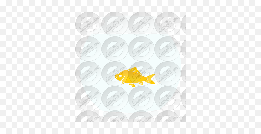 Goldfish Stencil For Classroom Therapy Use - Great Goldfish Png,Goldfish Png