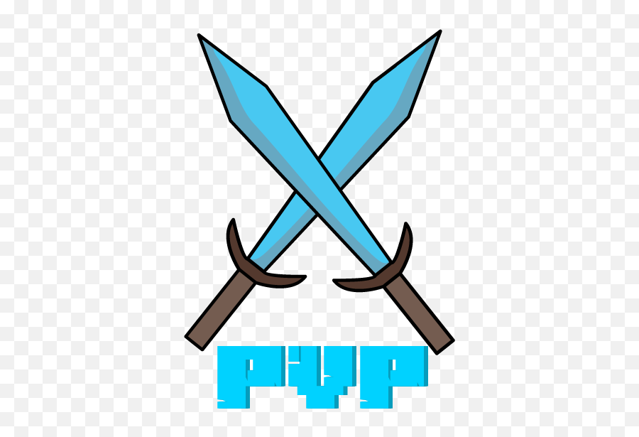 Pvp Minecraft Png 1 Image - Minecraft Clipart Boy Holding Diamond Sword,Minecraft Logo Transparent Background