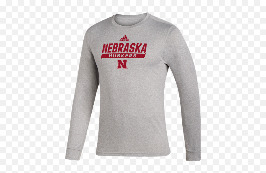 Nebraska Adidas Locker Tail Sweep Creator Long Sleeve Shirt - Adidas Locker Tail Sweep Png,Long Sleeve Shirt Png